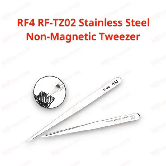 RF4 RF-TZ02 Stainless Steel Non-Magnetic Tweezer