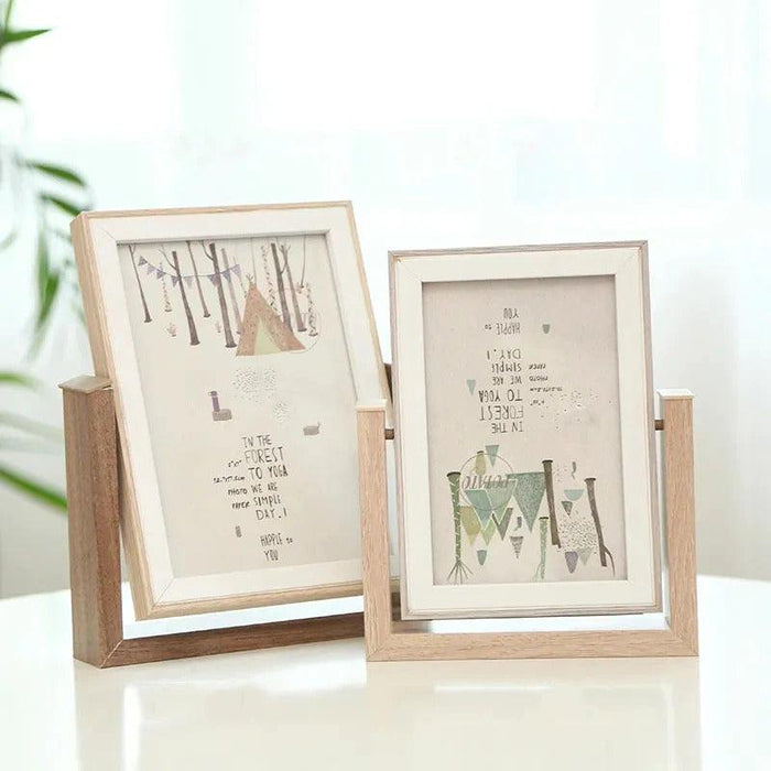 Rotating Vertical Mirror Photo Frame | Home Décor - HomeHatchpk
