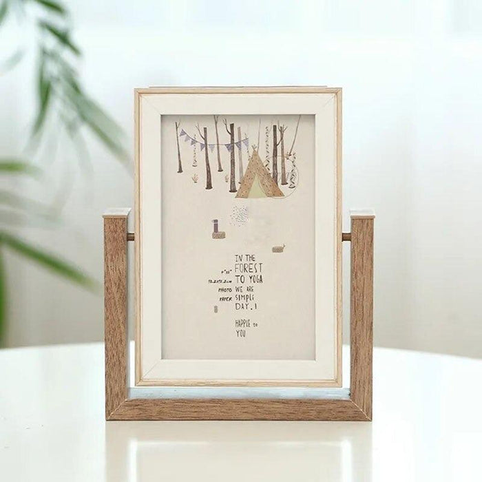 Rotating Vertical Mirror Photo Frame | Home Décor - HomeHatchpk