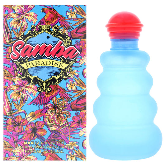 Samba Paradise by Perfumers Workshop for Men - 3.3 oz EDT Spray