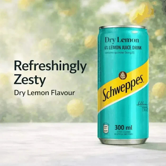 Schweppes Dry Lemon 300ml Facebook Ad