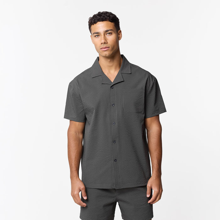 Seersucker Twinset | Khaki
