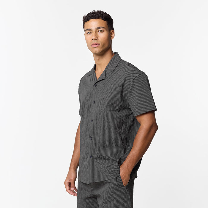 Seersucker Twinset | Khaki