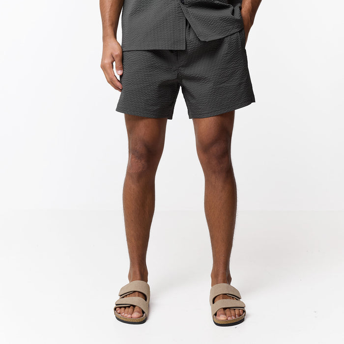 Seersucker Twinset | Khaki