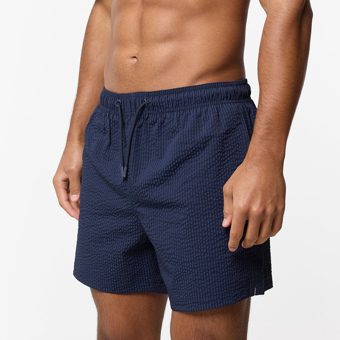 Seersucker Twinset | Navy