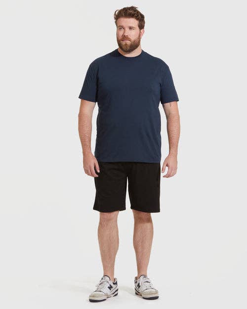Short Sleeve T-Shirt | Crew Neck | Navy