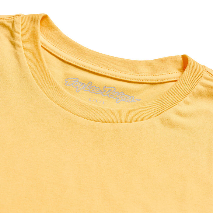 Short Sleeve Tee Feathers Bleached Melon