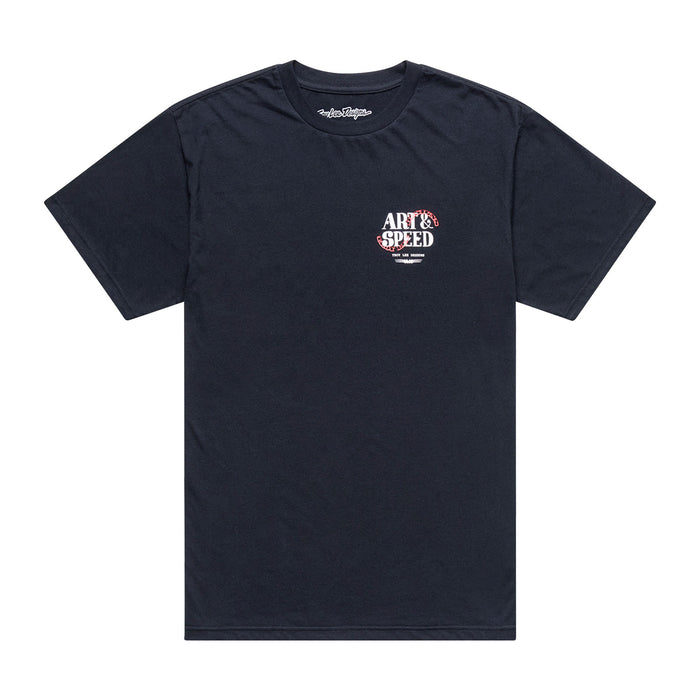 Short Sleeve Tee Pink Slips Black
