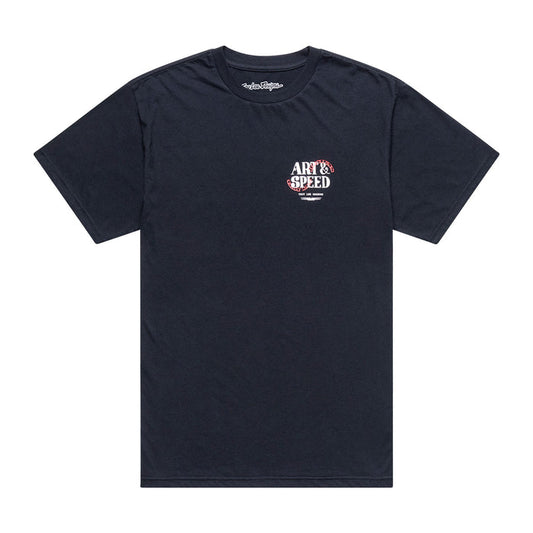 Short Sleeve Tee Pink Slips Black