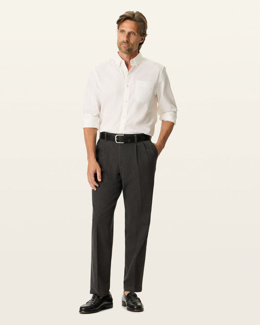 Signature Iron Free Khakis, Pleated, Classic Fit with Stain Defender®