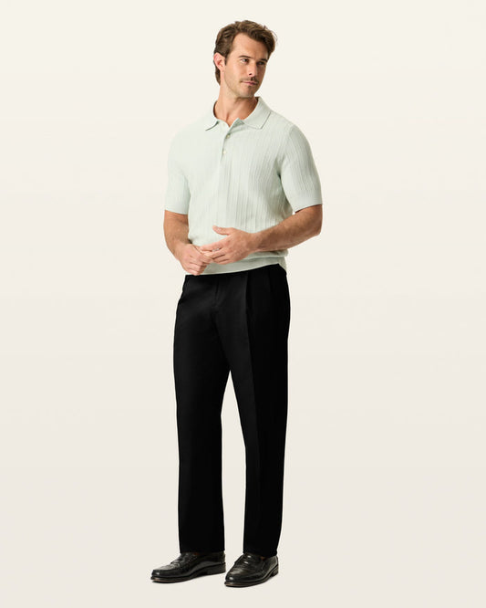 Signature Iron Free Khakis, Pleated, Relaxed Fit with Stain Defender®
