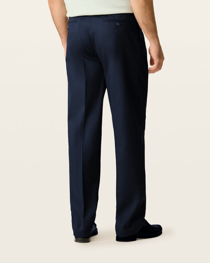 Signature Iron Free Khakis, Pleated, Relaxed Fit with Stain Defender®