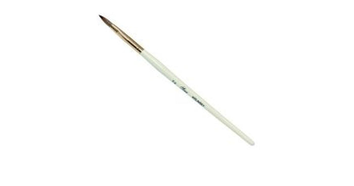 Sina 6G Flat Brush (Kolinsky Sable Hair)