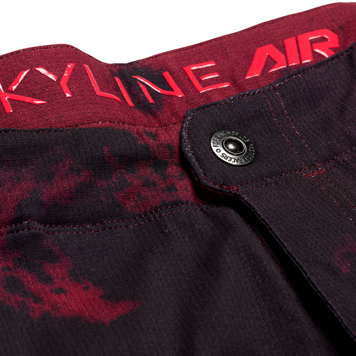 Skyline Air Short Shell Flared Oxblood