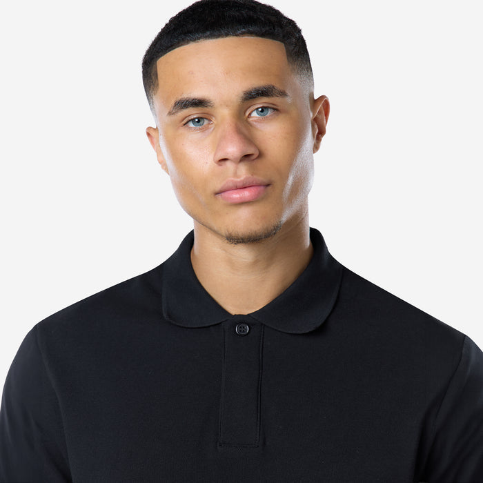 Smart Pique Polo | Black