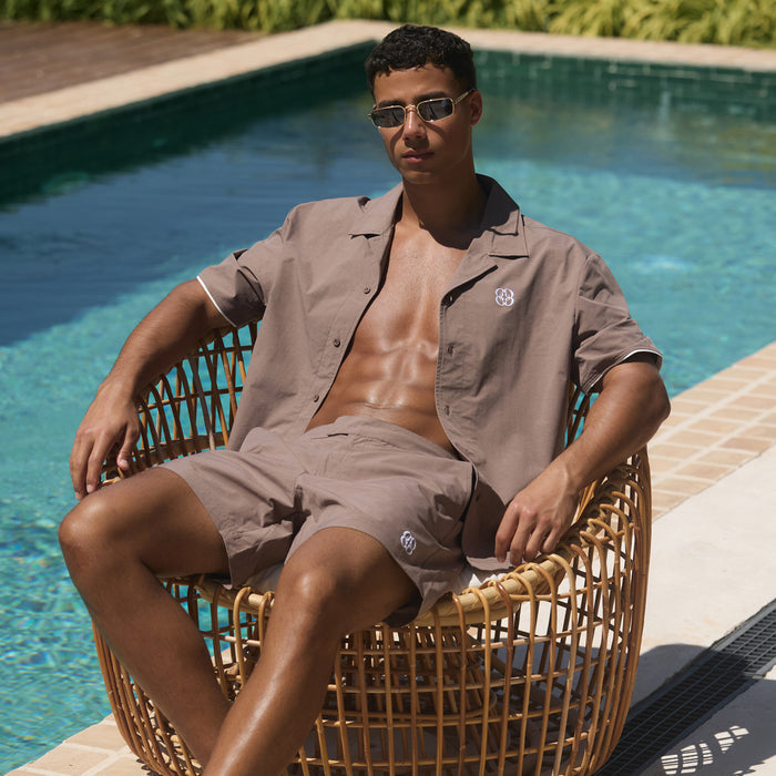 Smart Swimshort Set | Taupe