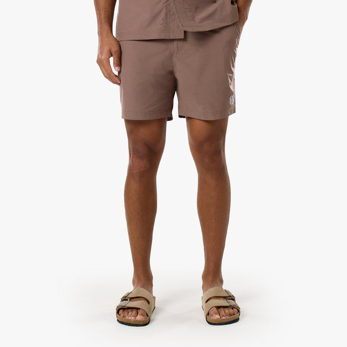 Smart Swimshort Set | Taupe