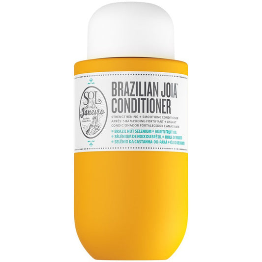 Sol de Janeiro Brazilian Joia Conditioner 295ml for nourishing hair, featuring a sleek bottle with vibrant tropical branding.