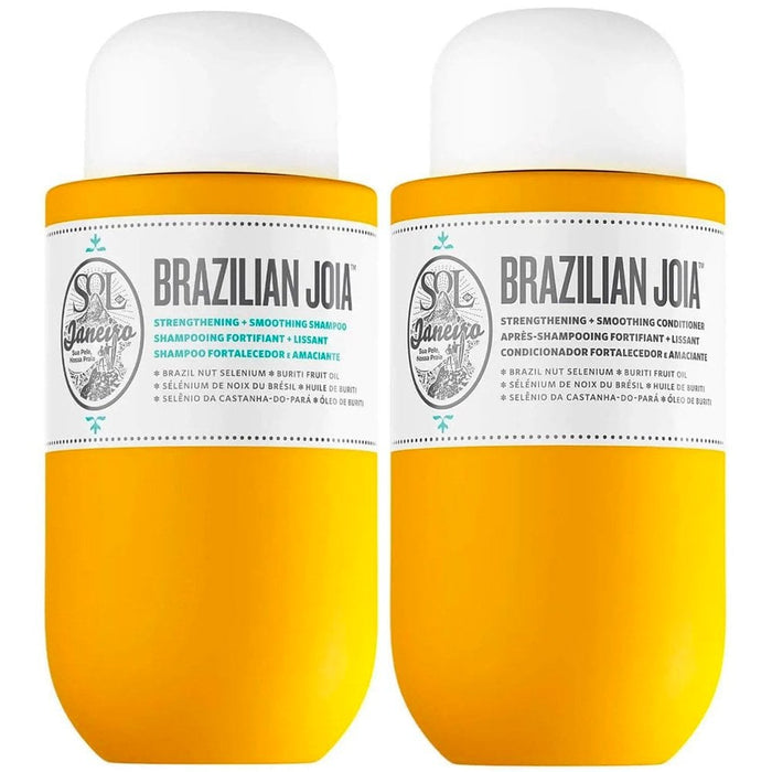 Sol de Janeiro Brazilian Joia Shampoo 295ml bottle with sleek packaging, part of the Sol de Janeiro shampoo and conditioner line.