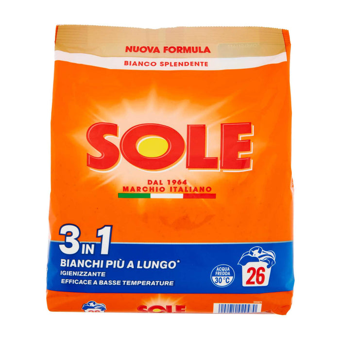 SOLE 26LAV. BIANCO SPLENDENTE