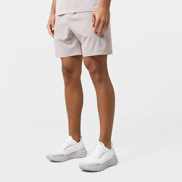 Space Dye Performance Twinset | Fossil/Stone