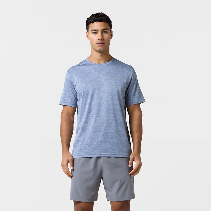 Space Dye Performance Twinset | Slate Blue/Grey