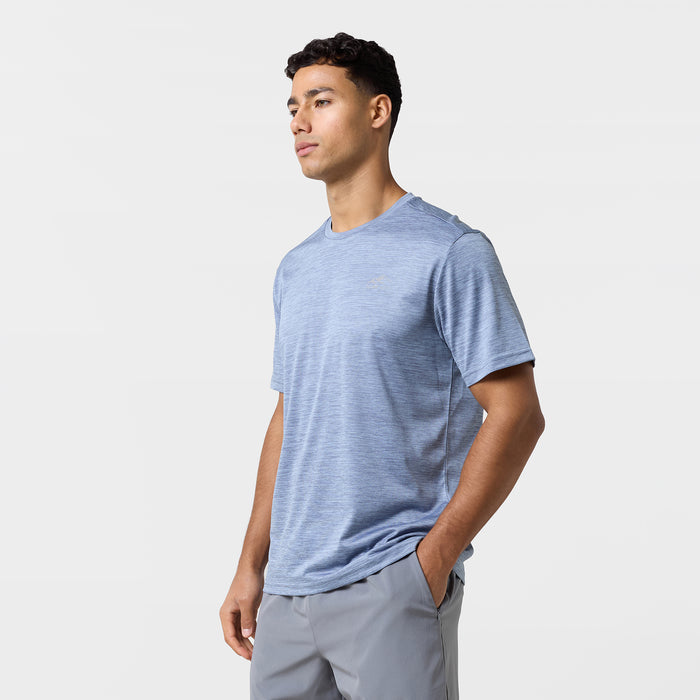 Space Dye Performance Twinset | Slate Blue/Grey