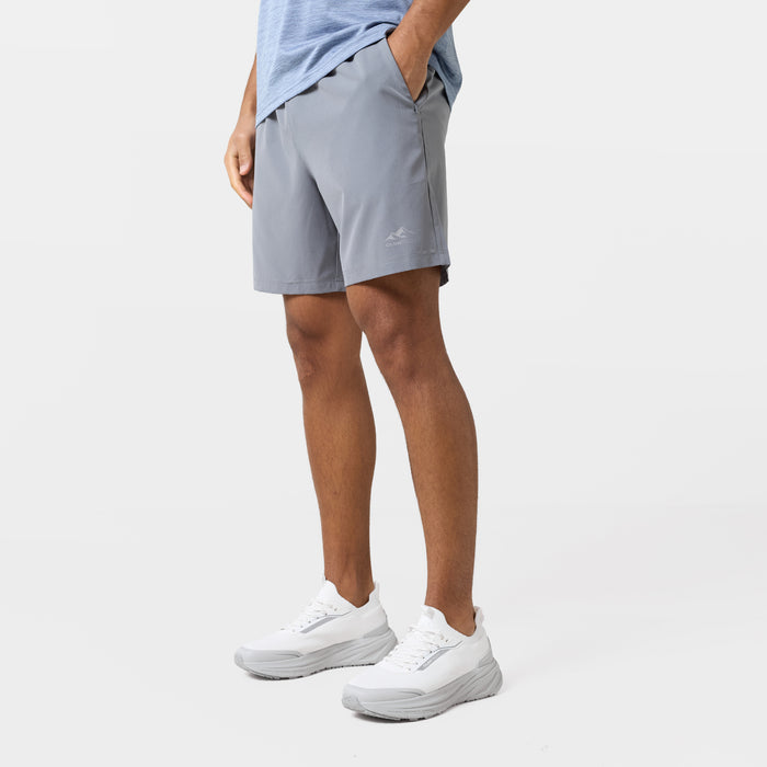 Space Dye Performance Twinset | Slate Blue/Grey