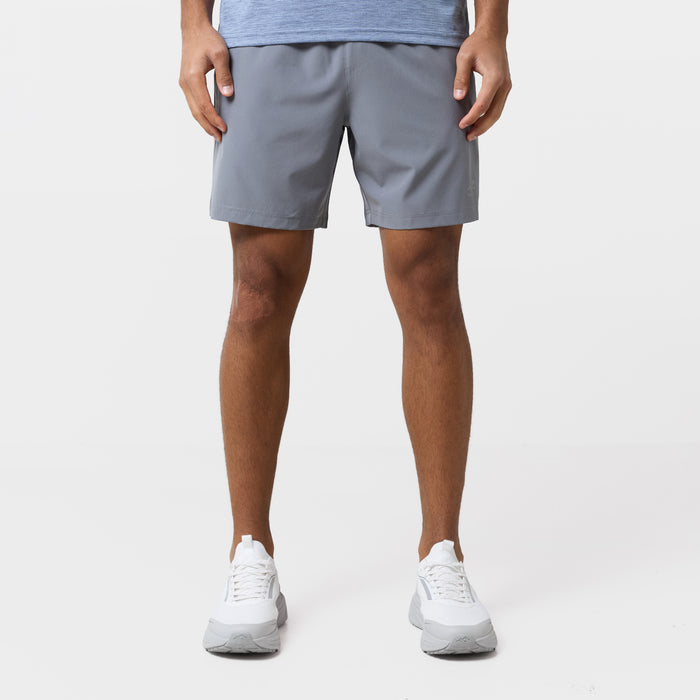 Space Dye Performance Twinset | Slate Blue/Grey