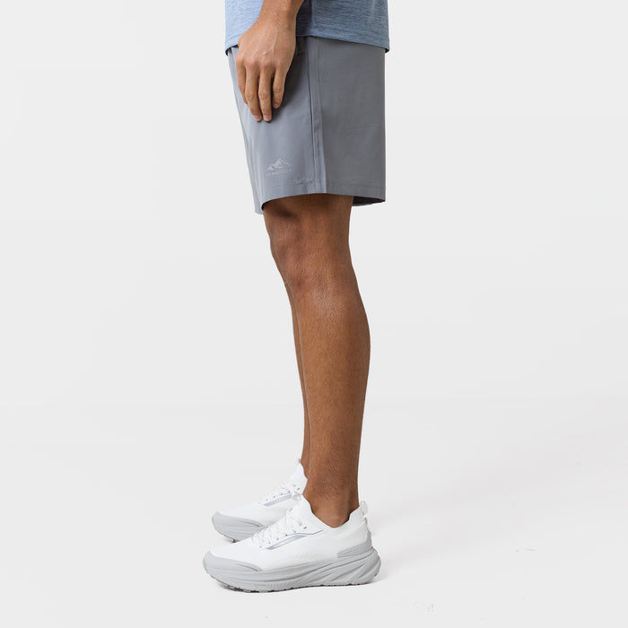 Space Dye Performance Twinset | Slate Blue/Grey