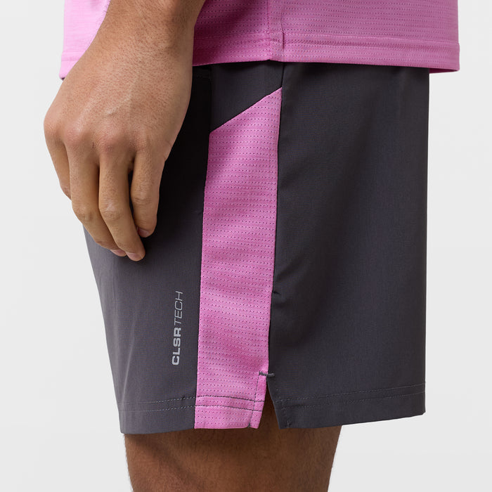 Space Dye Performance Twinset | Vibrant Pink/Charcoal