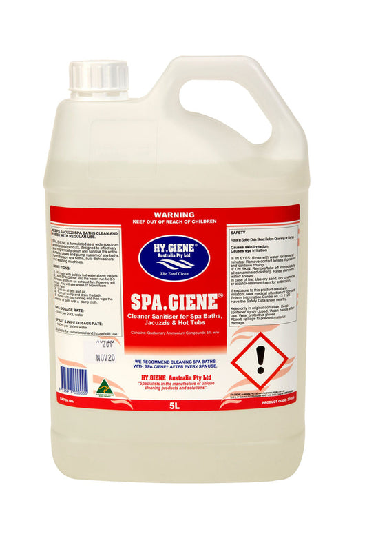 SPA.GIENE Hospital Grade Spa Disinfectant