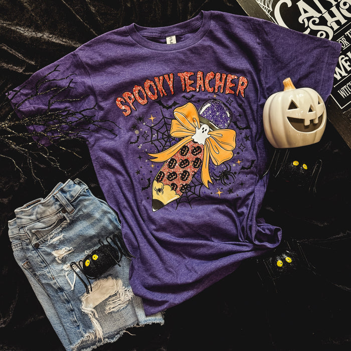 Spooky Teacher Soft Graphic Tee