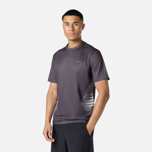 Strike Gradient T-Shirt | Charcoal