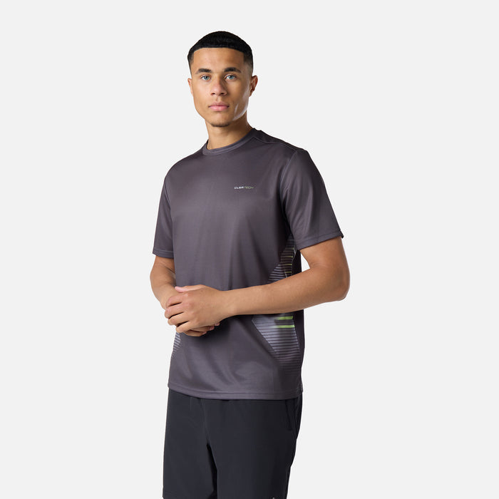Strike Gradient T-Shirt | Charcoal