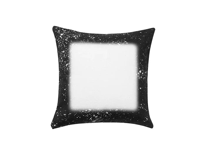 Sublimation Blanks Bleached Starry Linen Pillow Cover