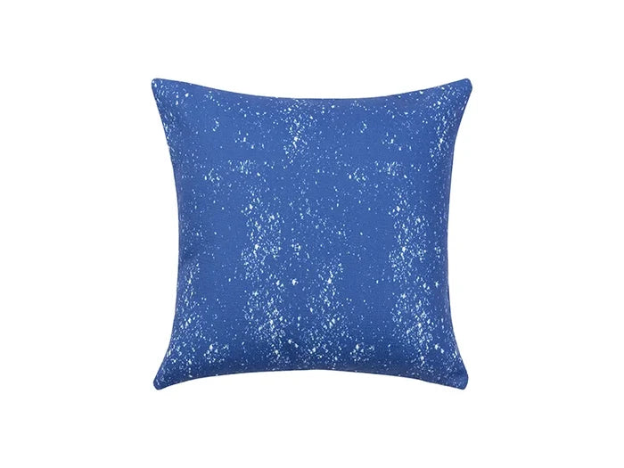 Sublimation Blanks Bleached Starry Linen Pillow Cover