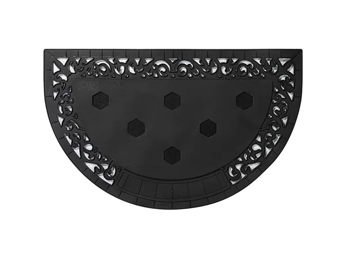 Sublimation Blanks Half Round Rubber Felt Door Mat