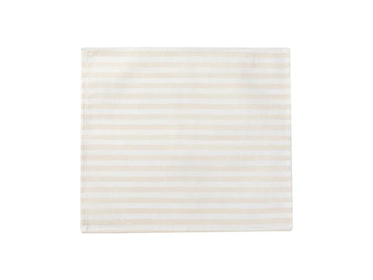 Sublimation Blanks Linen Table Mat(40*45cm, Beige and Light Yellow Stripe)