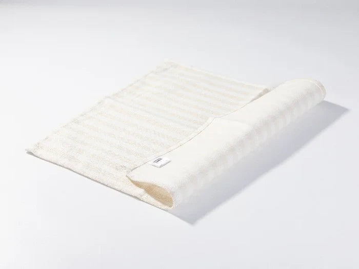 Sublimation Blanks Linen Table Mat(40*45cm, Beige and Light Yellow Stripe)