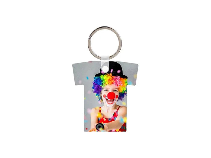 Sublimation Blanks Plastic Keyring (Clothes, 5.7*5.4cm)