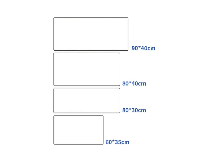 Sublimation Blanks Table Game Mat(35*60cm)