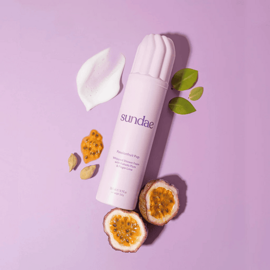 Sundae Passionfruit Pop Foaming Body Wash-