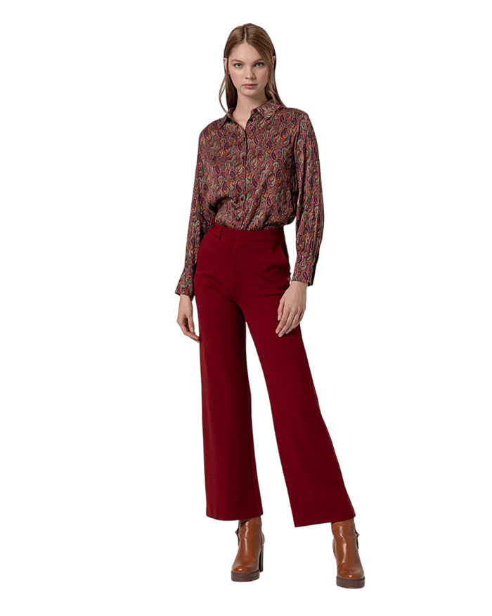 SURKANA broek Lena english red