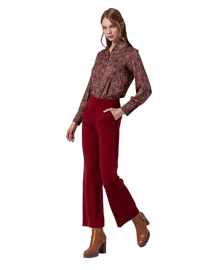 SURKANA broek Lena english red