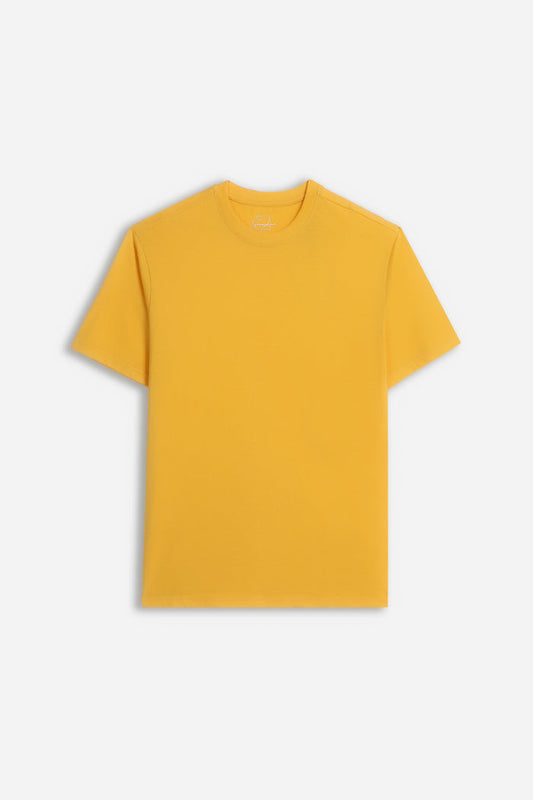 T-SHIRT GIROCOLLO BASIC OCRA