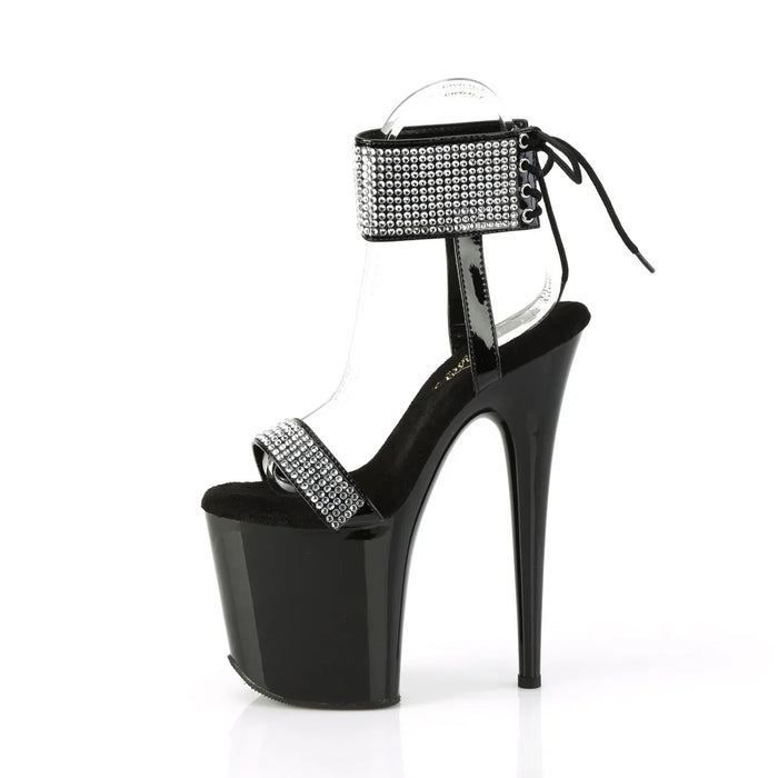 Tacones Pleaser FLAMINGO-870 Negro Charol