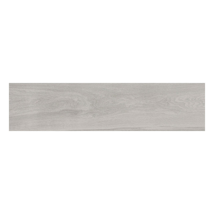 Grey wood effect rectangular outdoor paving