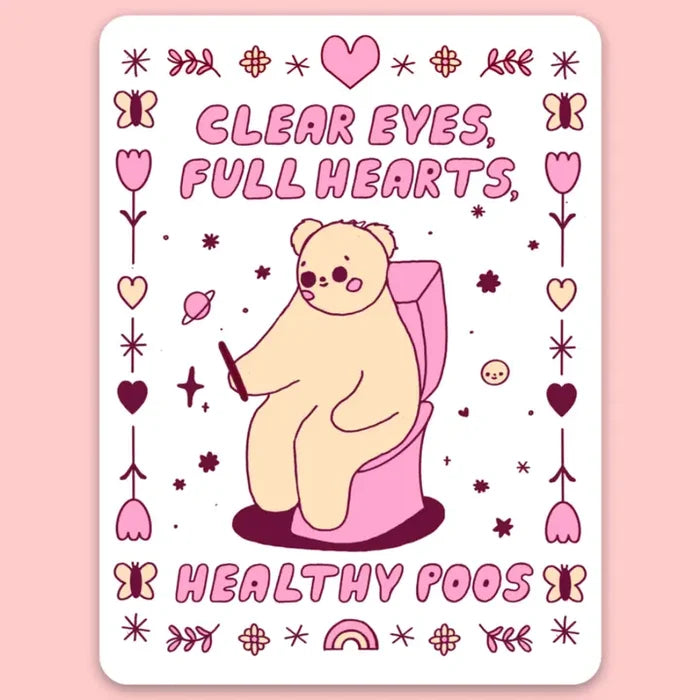 Tender Ghost 'Clear Eyes, Full Heart' Vinyl Sticker