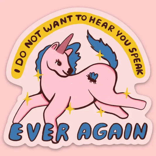 Tender Ghost 'Hear You Speak' Vinyl Sticker
